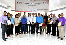 Digital LPG Delivery Project Launch