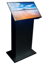 display kiosk.